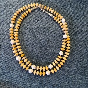 Yellow Jasper Necklace